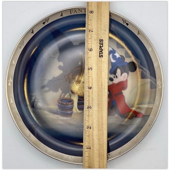 THE DISNEY STORE ~ FANTASIA 1940-1995 ~ 55th Anniversary Commemorative Plate NEW - Picture 7 of 7